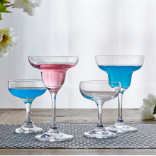 Haonai Margarita Cocktail Spirit Glasses Tall Stem Martini 455ml 16oz Martini Cocktail Glasses